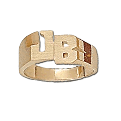 monogram carved ring